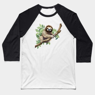 Little Sloth Baseball T-Shirt